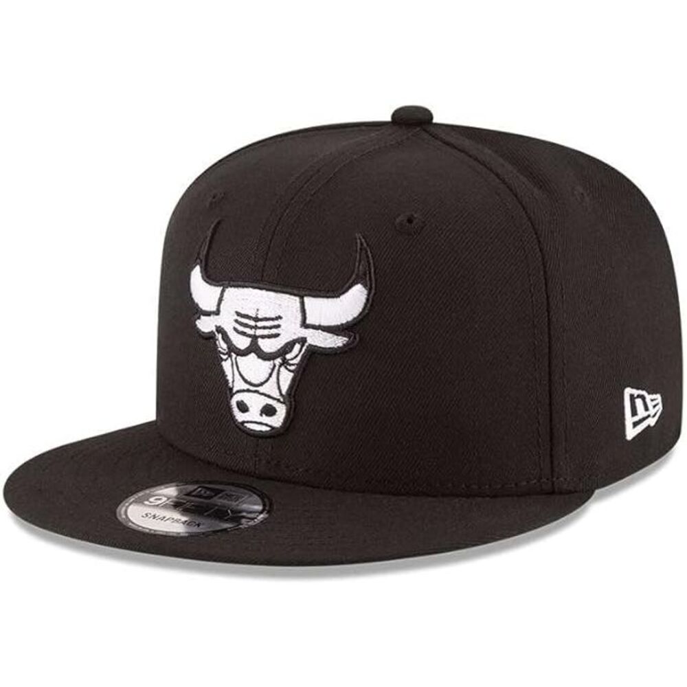 New Era 9Fifty NBA Chicago Bulls Snapback Cap - Adjustable - Black